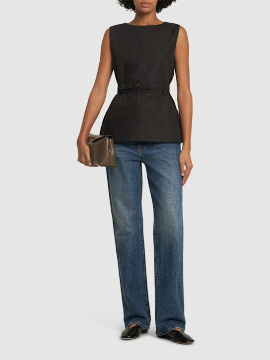 Soeur: Chance cotton top w/ belt - women_1 | Luisa Via Roma