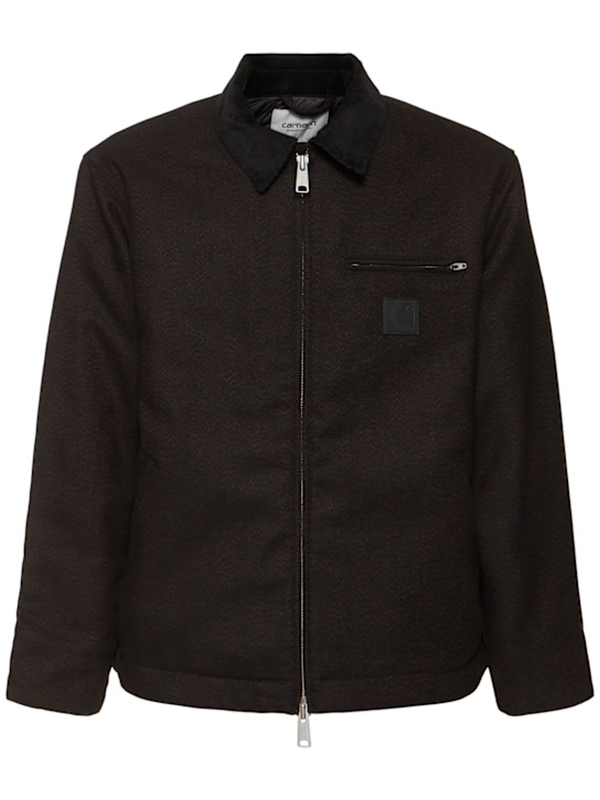 Carhartt WIP: Mantel aus Wollmischung „Truman“ - men_0 | Luisa Via Roma