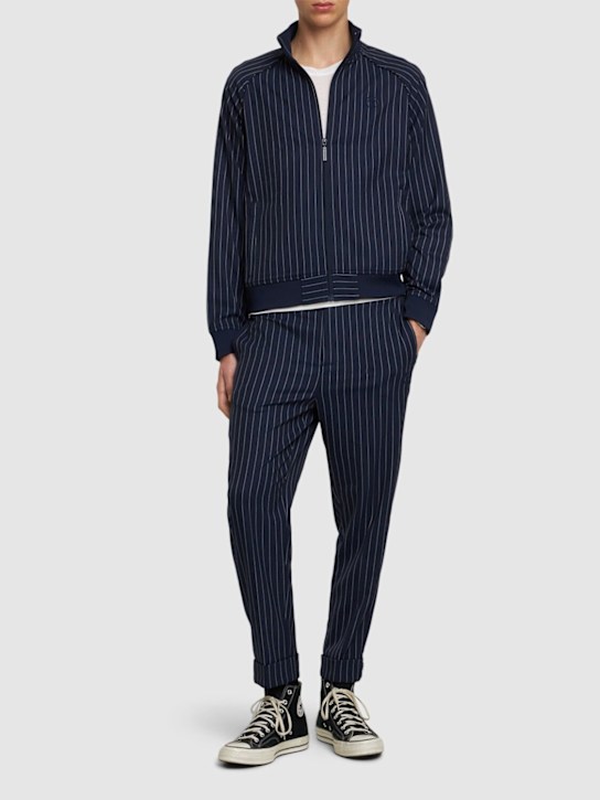 Sergio Tacchini: Gessato Suiting track pants - men_1 | Luisa Via Roma