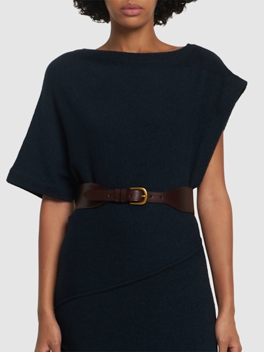 Soeur: Dain leather belt - women_1 | Luisa Via Roma