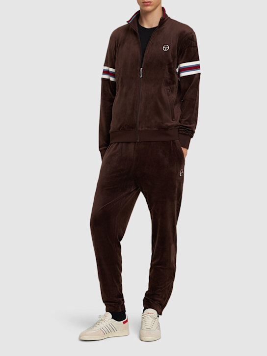 Sergio Tacchini: Ostuni velour track jacket - men_1 | Luisa Via Roma