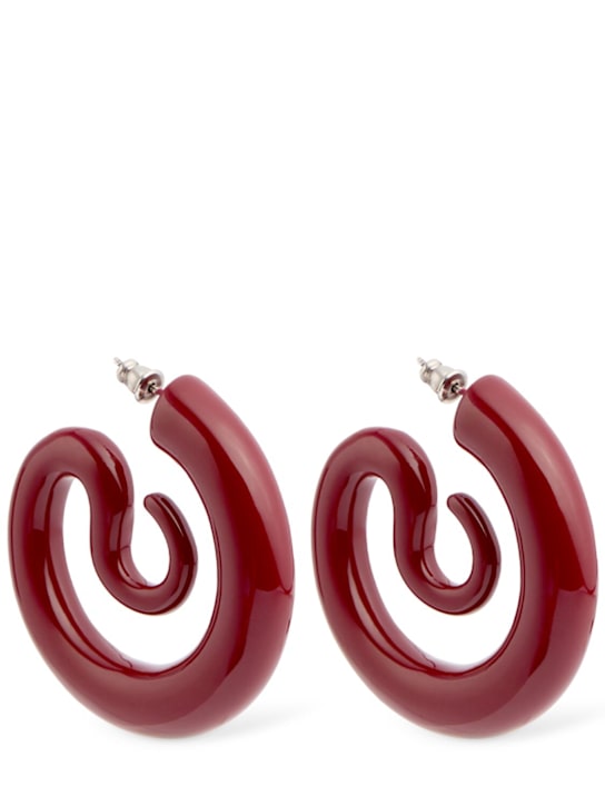Panconesi: Medium Serpent hoop earrings - women_0 | Luisa Via Roma