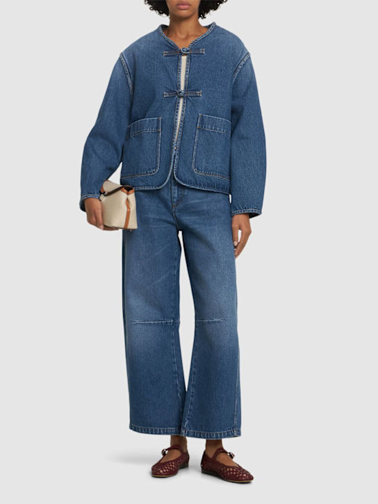 Soeur: Agatha denim jacket - women_1 | Luisa Via Roma