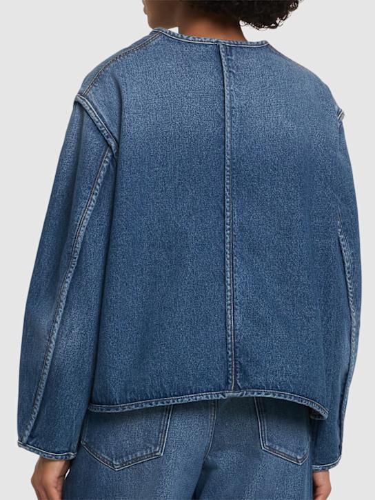 Soeur: Agatha denim jacket - women_2 | Luisa Via Roma