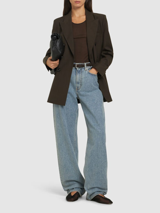 Samur cotton denim jeans - Thumbnail 2
