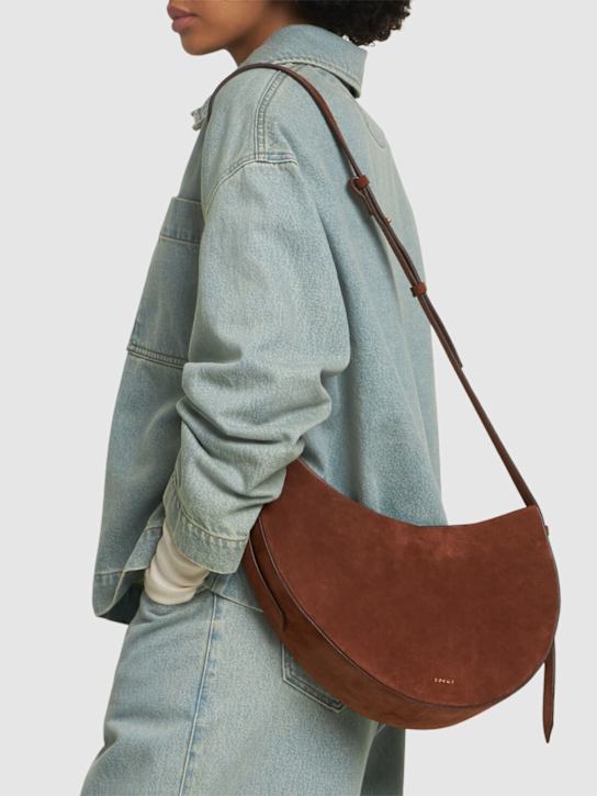 Soeur: Winona suede shoulder bag - women_1 | Luisa Via Roma