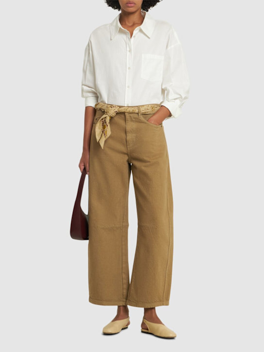 Soeur: Eliott baggy denim jeans - women_1 | Luisa Via Roma