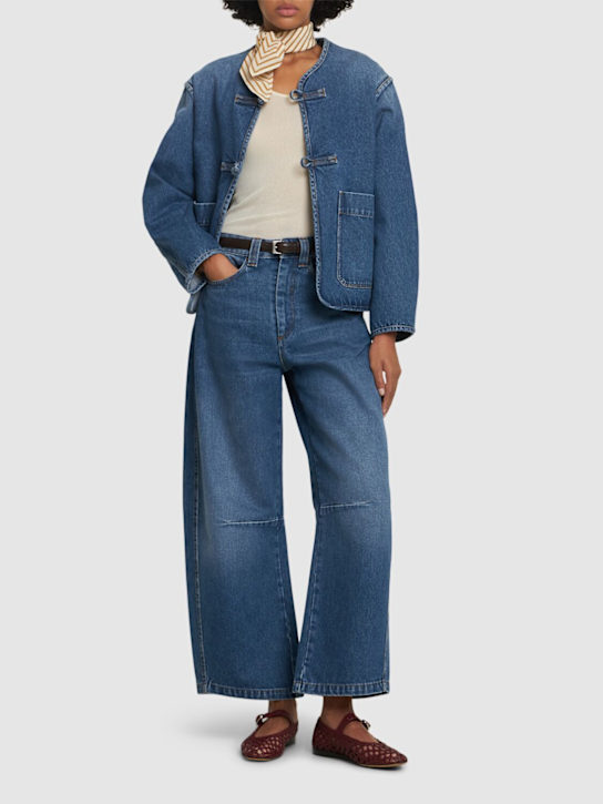 Soeur: Eliott baggy denim jeans - women_1 | Luisa Via Roma