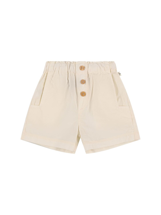 1 + IN THE FAMILY: Cotton poplin shorts - kids-boys_0 | Luisa Via Roma
