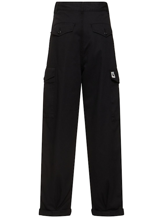 Carhartt WIP: Collins cotton pants - Black - women_4 | Luisa Via Roma