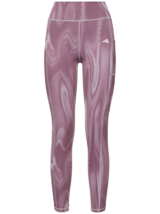 adidas Originals: Printed leggings - women_0 | Luisa Via Roma