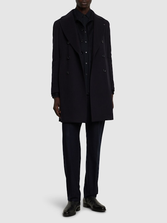 Tagliatore: Bruce wool & cashmere coat - men_1 | Luisa Via Roma