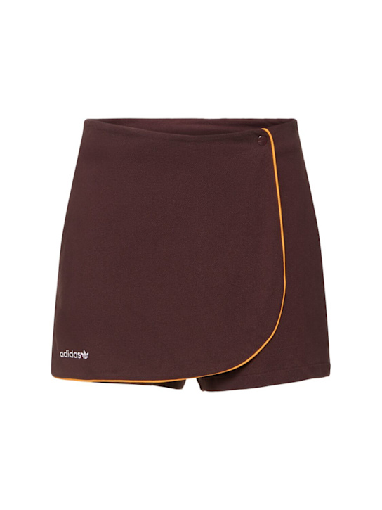 adidas Originals: Cotton skort - women_0 | Luisa Via Roma