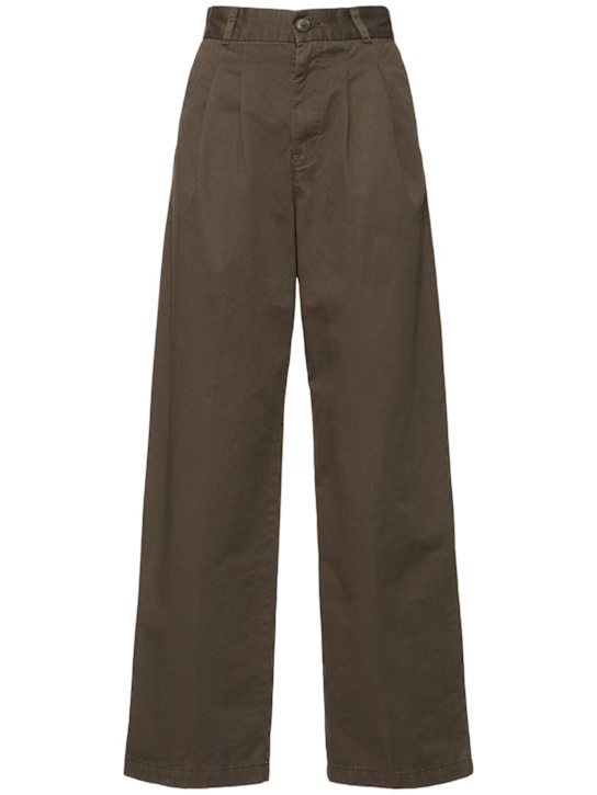 Carhartt WIP: Leola cotton pants - women_0 | Luisa Via Roma