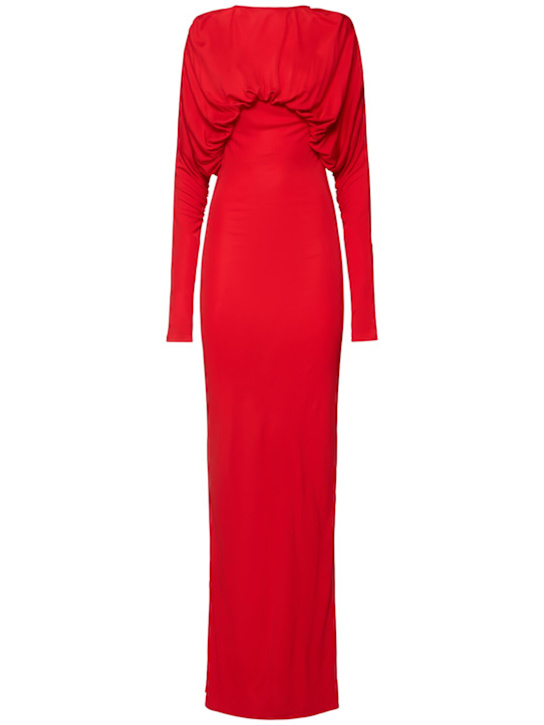 Vernest jersey long gown - Thumbnail 1