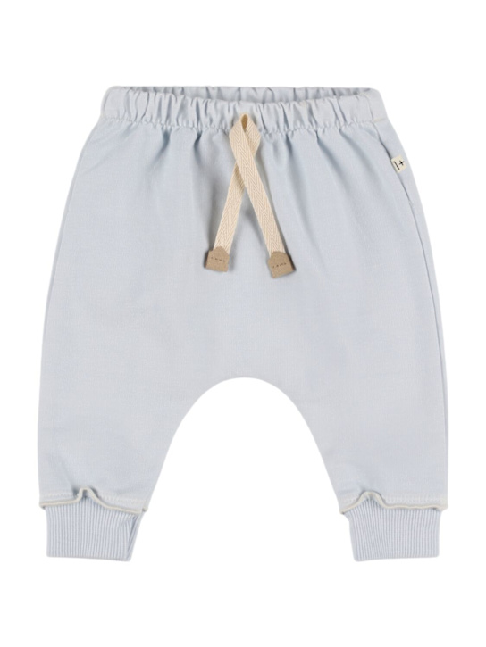 1 + IN THE FAMILY: Cotton blend sweatpants - Light Blue - kids-boys_0 | Luisa Via Roma