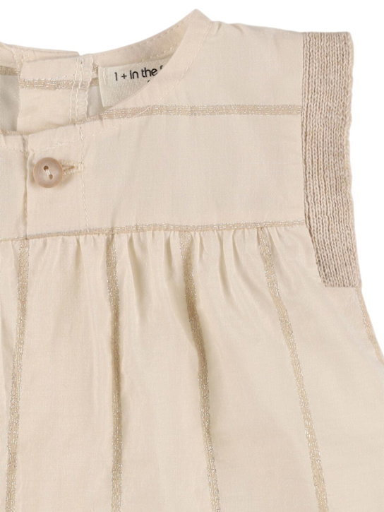 1 + IN THE FAMILY: Camicia in misto cotone stampato - Bianco - kids-girls_1 | Luisa Via Roma