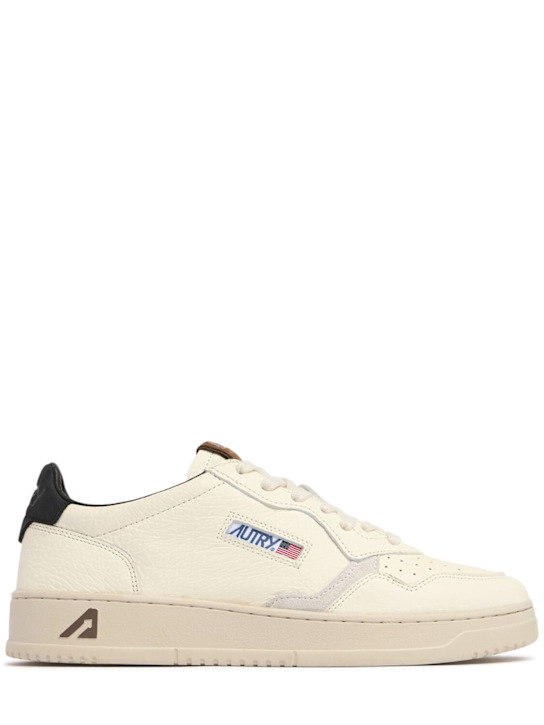 Autry: Medalist low elephant sneakers - men_0 | Luisa Via Roma