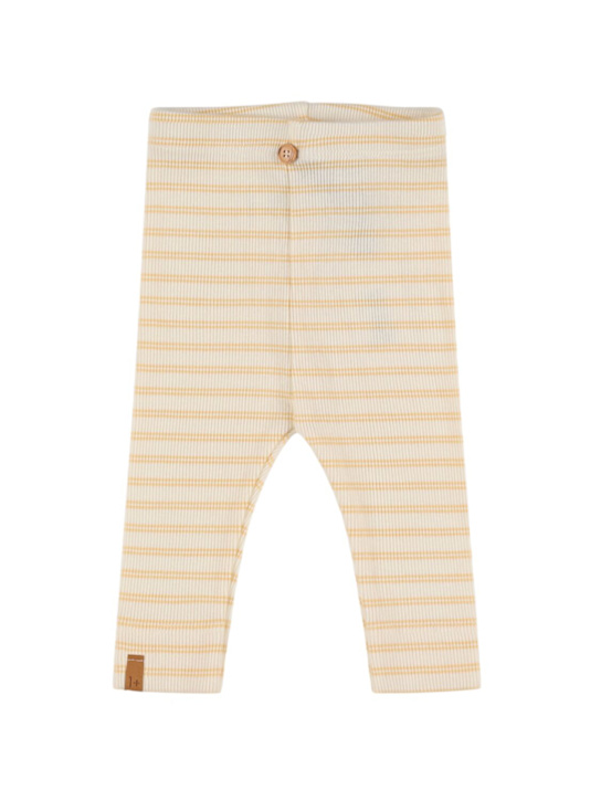 1 + IN THE FAMILY: コットンブレンドレギンス - イエロー - kids-girls_0 | Luisa Via Roma