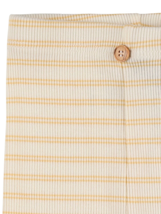 1 + IN THE FAMILY: コットンブレンドレギンス - イエロー - kids-girls_1 | Luisa Via Roma