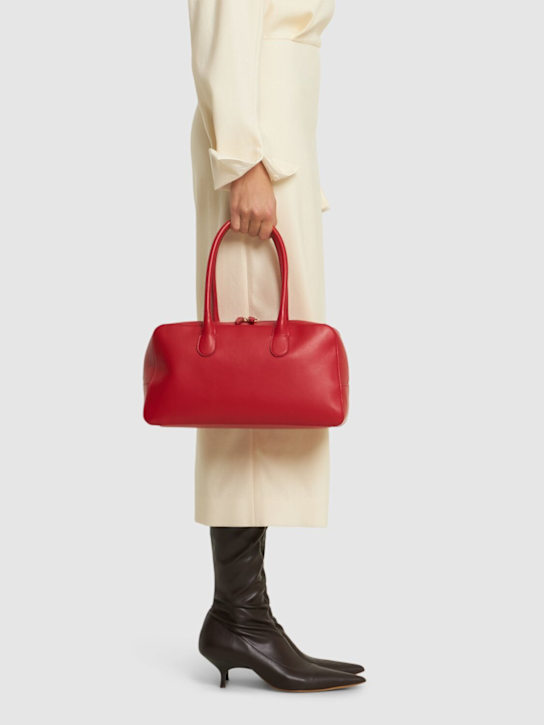 Loulou De Saison: Jeru leather shoulder bag - women_1 | Luisa Via Roma