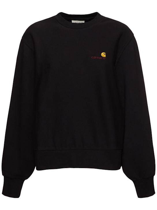 Carhartt WIP: American Script crewneck sweatshirt - women_0 | Luisa Via Roma