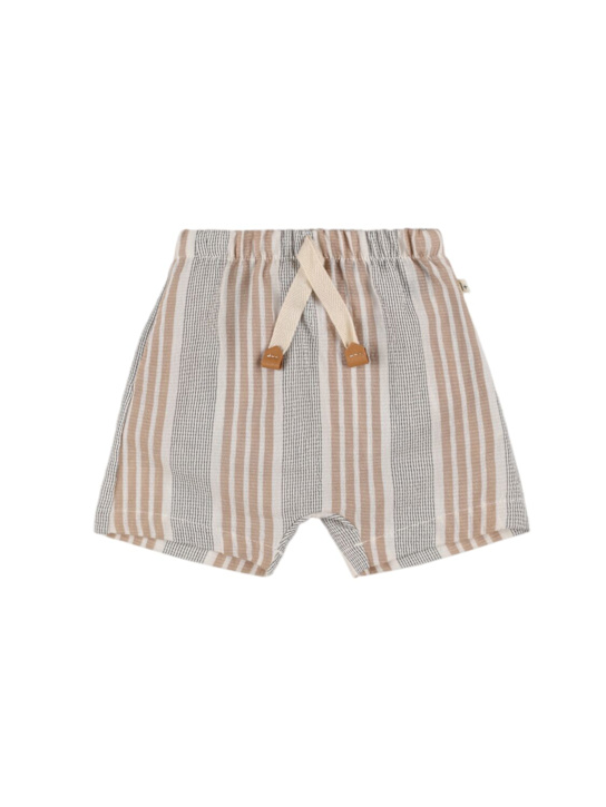 1 + IN THE FAMILY: Shorts in misto cotone stampato - Multicolore - kids-boys_0 | Luisa Via Roma