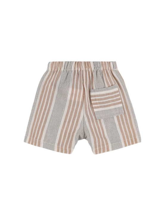 1 + IN THE FAMILY: Shorts in misto cotone stampato - Multicolore - kids-boys_1 | Luisa Via Roma