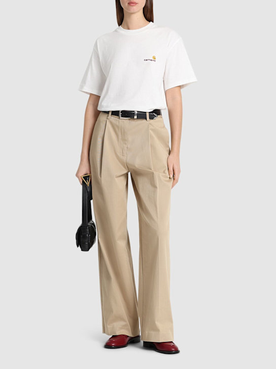 Carhartt WIP: American Script loose fit t-shirt - women_1 | Luisa Via Roma