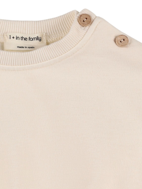 1 + IN THE FAMILY: Cotton blend crewneck sweatshirt - kids-boys_1 | Luisa Via Roma