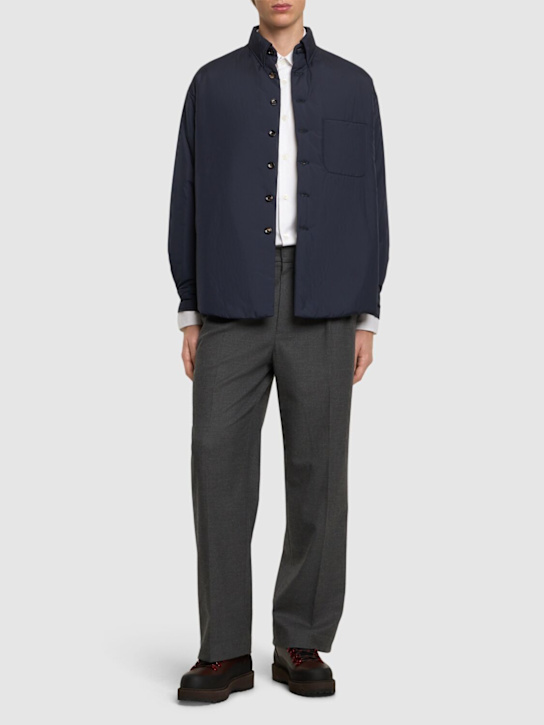 Lc23: Gepolstertes Overshirt aus Nylon - men_1 | Luisa Via Roma