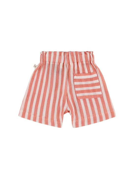 1 + IN THE FAMILY: Shorts in cotone - Bianco/Rosa - kids-girls_1 | Luisa Via Roma