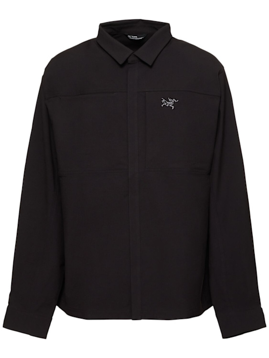Arc'teryx: Cronin cotton blend overshirt - men_0 | Luisa Via Roma
