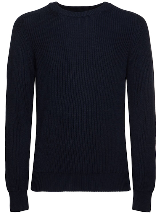 K-Way: Verin wool blend crewneck sweater - men_0 | Luisa Via Roma