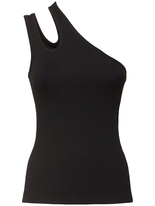 Remain: Jersey one-shoulder top - women_0 | Luisa Via Roma