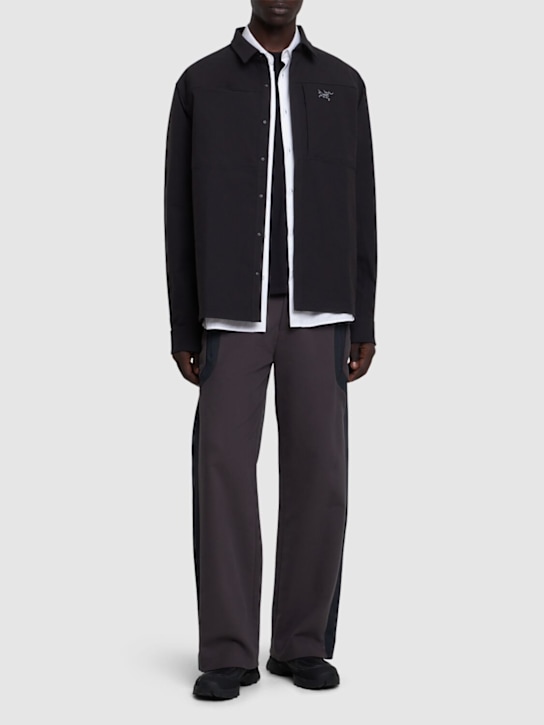 Arc'teryx: Cronin cotton blend overshirt - men_1 | Luisa Via Roma
