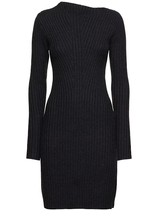 Remain: Long sleeve knit dress - women_0 | Luisa Via Roma