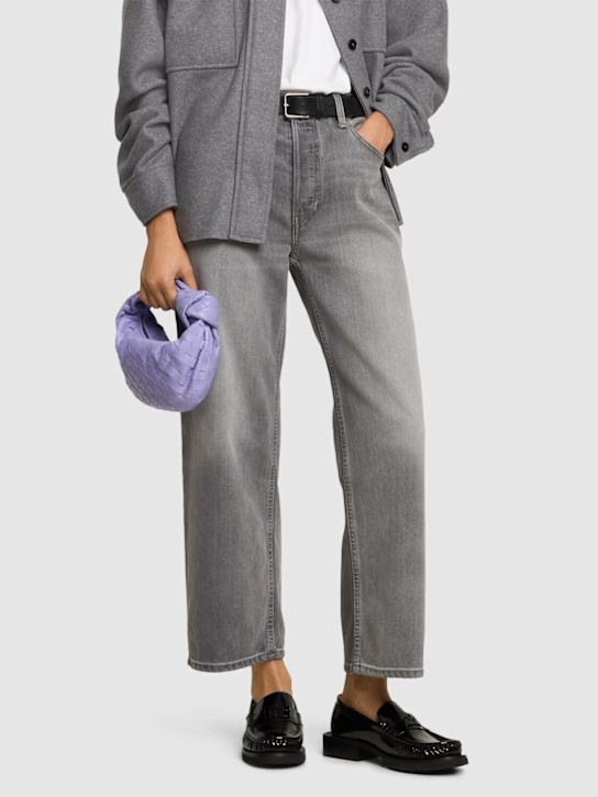 GANNI: 20mm Feminine chunky patent loafers - women_1 | Luisa Via Roma