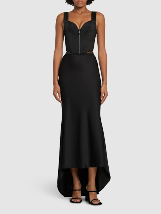 Vivienne Westwood: Classic satin corset top - women_1 | Luisa Via Roma