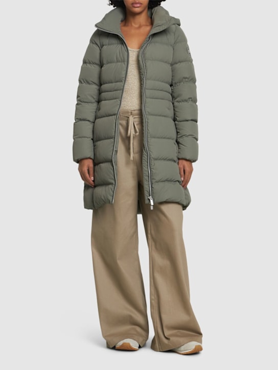 Canada Goose: Aurora recycled nylon down parka - women_1 | Luisa Via Roma