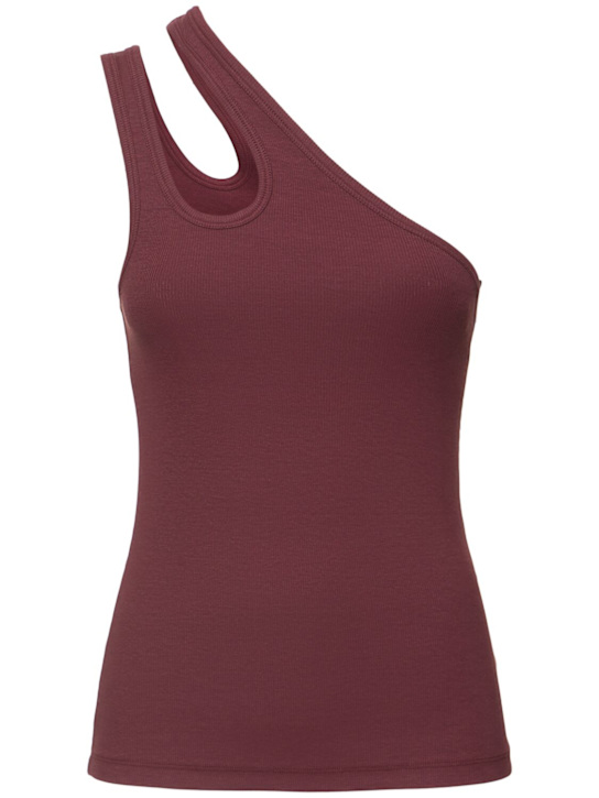 Remain: Jersey one-shoulder top - women_0 | Luisa Via Roma