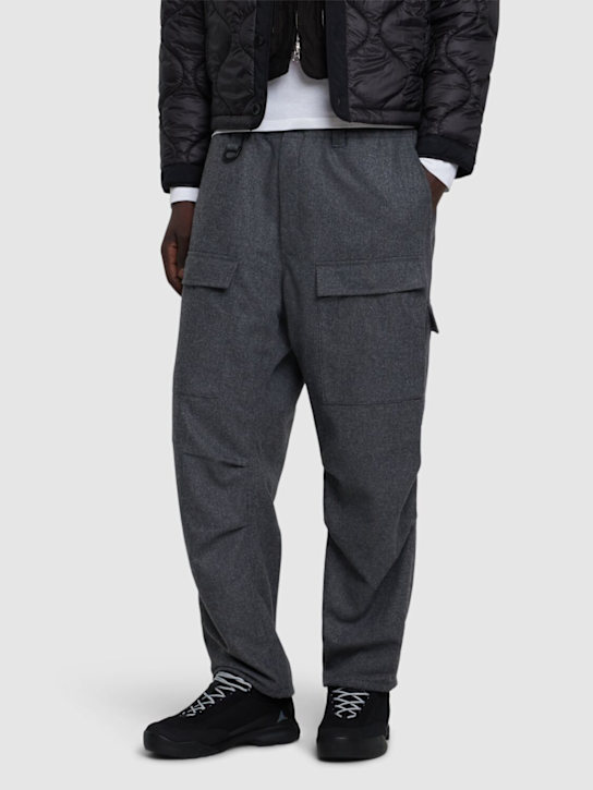 Roa: Cingino tech & leather hiking sneakers - men_1 | Luisa Via Roma