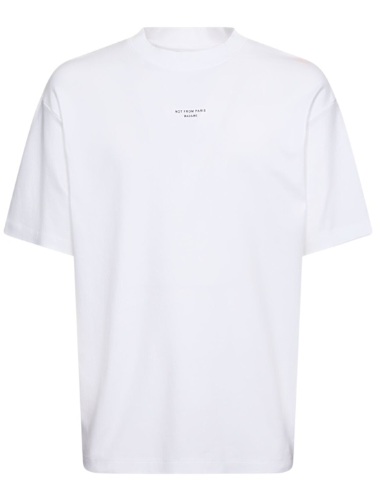 Drole De Monsieur: Le T-shirt Slogan Classique t-shirt - men_0 | Luisa Via Roma