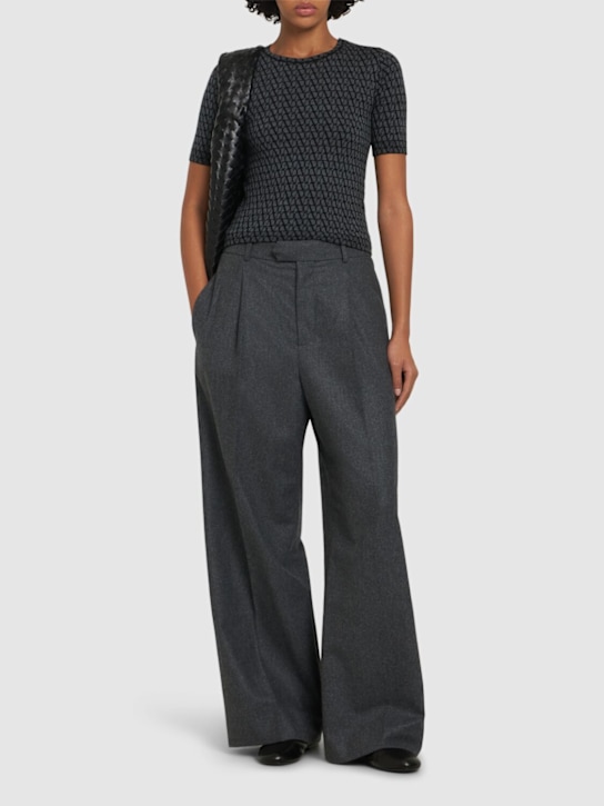 Valentino: Top Iconographe di maglia jacquard - women_1 | Luisa Via Roma