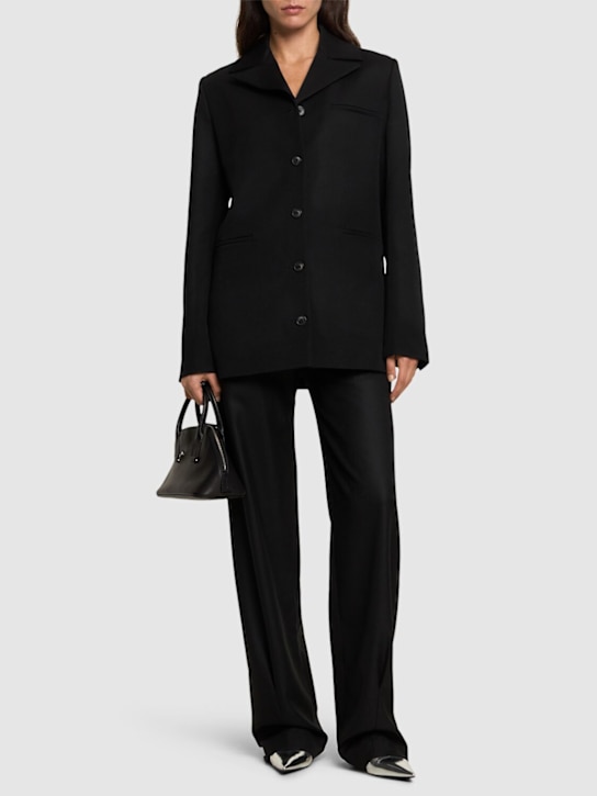 16arlington: Gelin twill jacket - Black - women_1 | Luisa Via Roma