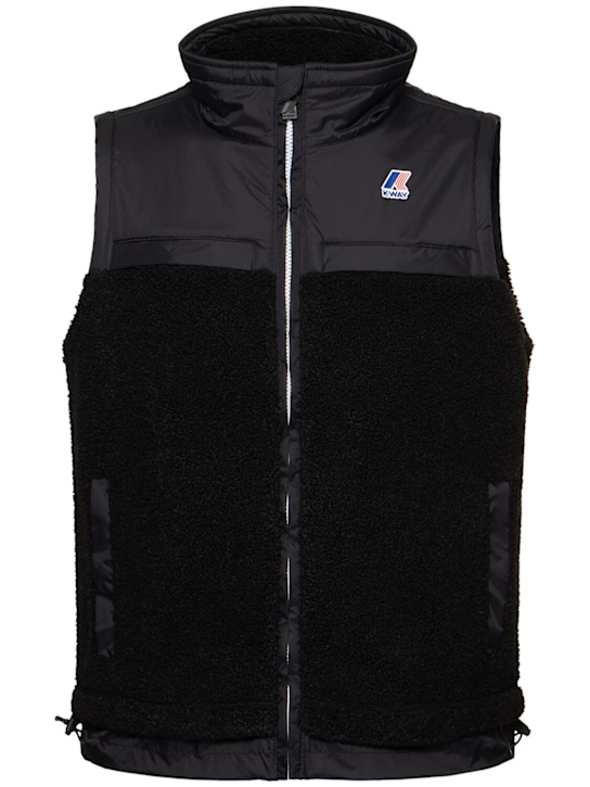 K-Way: Le Vrai 3.0 Jile Orsetto fleece vest - men_0 | Luisa Via Roma