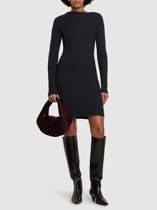 Remain: Long sleeve knit dress - women_1 | Luisa Via Roma