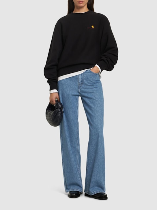 Carhartt WIP: American Script crewneck sweatshirt - women_1 | Luisa Via Roma