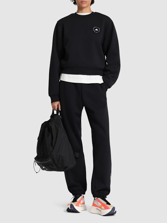 adidas By Stella McCartney: Regular crewneck sweatshirt - women_1 | Luisa Via Roma