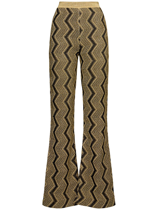 Missoni: Lurex flared pants - women_0 | Luisa Via Roma